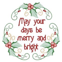 Merry Christmas 10(Md) machine embroidery designs