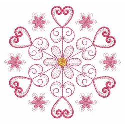 Rippled Flower Quilt(Lg) machine embroidery designs