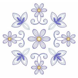 Rippled Flower Quilt 05(Sm) machine embroidery designs