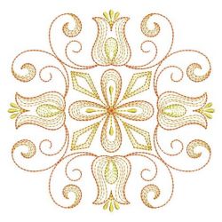 Rippled Flower Quilt 10(Lg)