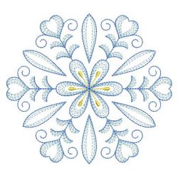 Rippled Flower Quilt 11(Md) machine embroidery designs