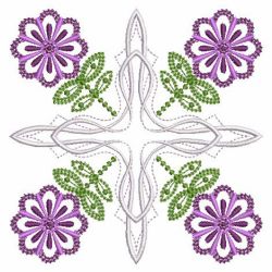 Fancy Flower Quilt 2 04(Sm) machine embroidery designs