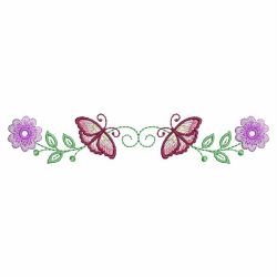 Heirloom Butterfly Borders 03(Sm) machine embroidery designs