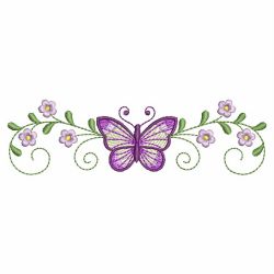 Heirloom Butterfly Borders 04(Sm) machine embroidery designs