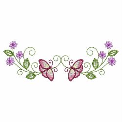 Heirloom Butterfly Borders 05(Sm) machine embroidery designs