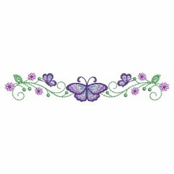 Heirloom Butterfly Borders 10(Sm) machine embroidery designs