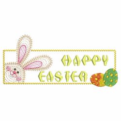 Rippled Easter Bunny 10 machine embroidery designs