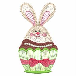 Rippled Easter Bunny 11 machine embroidery designs