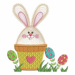 Rippled Easter Bunny 14 machine embroidery designs