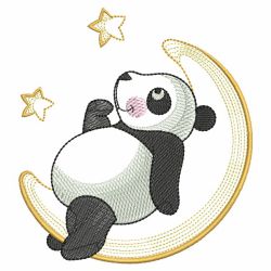 Cute Panda 01(Md) machine embroidery designs