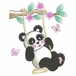 Cute Panda 08(Sm) machine embroidery designs