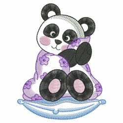 Cute Panda 10(Sm) machine embroidery designs