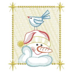 Christmas Snowman 07(Sm) machine embroidery designs