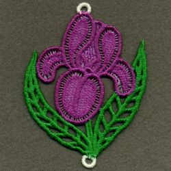 FSL Curtain Flowers 07 machine embroidery designs