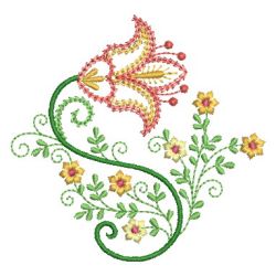 Heirloom Fancy Jacobean 04 machine embroidery designs