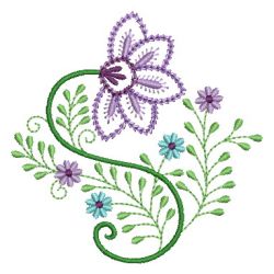 Heirloom Fancy Jacobean 08 machine embroidery designs