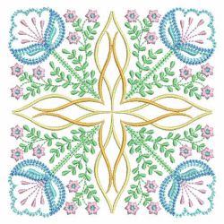 Vintage Jacobean Quilt 1 10(Sm)
