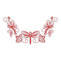 Redwork Dragonfly 05(Md) machine embroidery designs