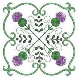 Thistles Quilt 02(Md) machine embroidery designs