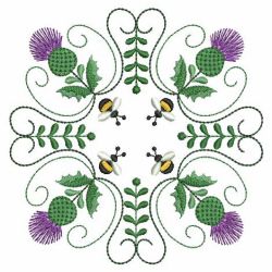 Thistles Quilt 07(Lg)