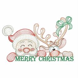 Rippled Santa 05(Md) machine embroidery designs