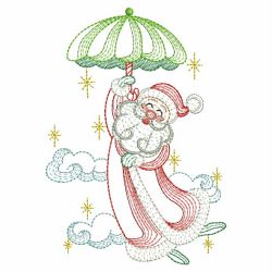 Rippled Santa 07(Sm) machine embroidery designs