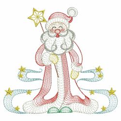 Rippled Santa 08(Lg) machine embroidery designs