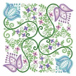 Vintage Jacobean Quilt 2 07(Lg) machine embroidery designs