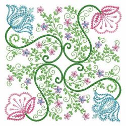 Vintage Jacobean Quilt 2 08(Lg) machine embroidery designs