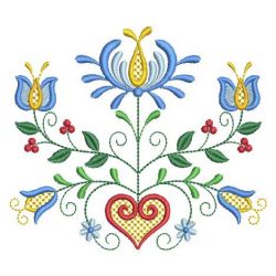 Folk Art Flowers(Lg) machine embroidery designs
