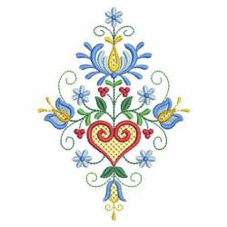 Folk Art Flowers 06(Lg) machine embroidery designs