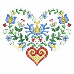 Folk Art Flowers 09(Lg) machine embroidery designs