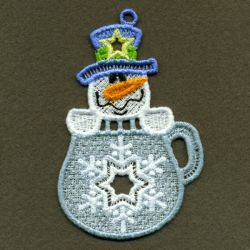 FSL Christmas Animal Cups 04 machine embroidery designs