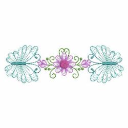 Rippled Colorful Butterfly 12(Md) machine embroidery designs