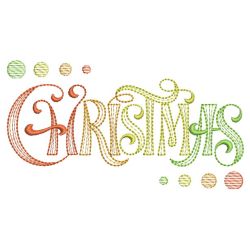 Colorful Christmas 01(Md) machine embroidery designs