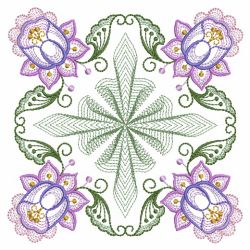 Rippled Jacobean Quilts 03(Sm) machine embroidery designs