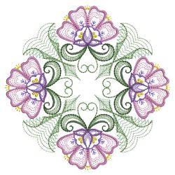 Rippled Jacobean Quilts 08(Md) machine embroidery designs
