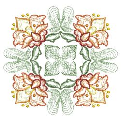 Rippled Jacobean Quilts 09(Sm) machine embroidery designs