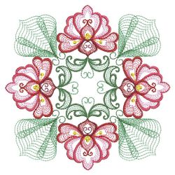 Rippled Jacobean Quilts 10(Md) machine embroidery designs