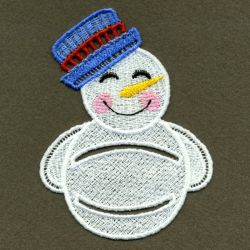 FSL Christmas Napkin Ring 01 machine embroidery designs