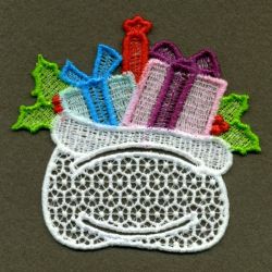 FSL Christmas Napkin Ring 05 machine embroidery designs