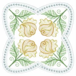 Rippled Rose Quilts 07(Md) machine embroidery designs