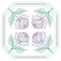 Rippled Rose Quilts 09(Md) machine embroidery designs