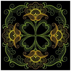 Rippled Fancy Flowers 10(Sm) machine embroidery designs