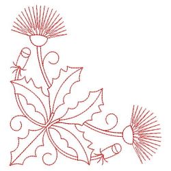 Redwork Dandelion 10(Sm) machine embroidery designs