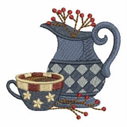 Country Coffee Time machine embroidery designs