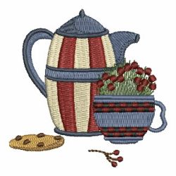 Country Coffee Time 07 machine embroidery designs