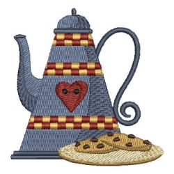 Country Coffee Time 09 machine embroidery designs
