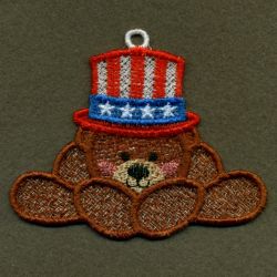 FSL Patriotic Bears 01 machine embroidery designs