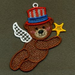 FSL Patriotic Bears 04 machine embroidery designs